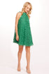 Halter Swing Mini Dress - Seaglass Petal
